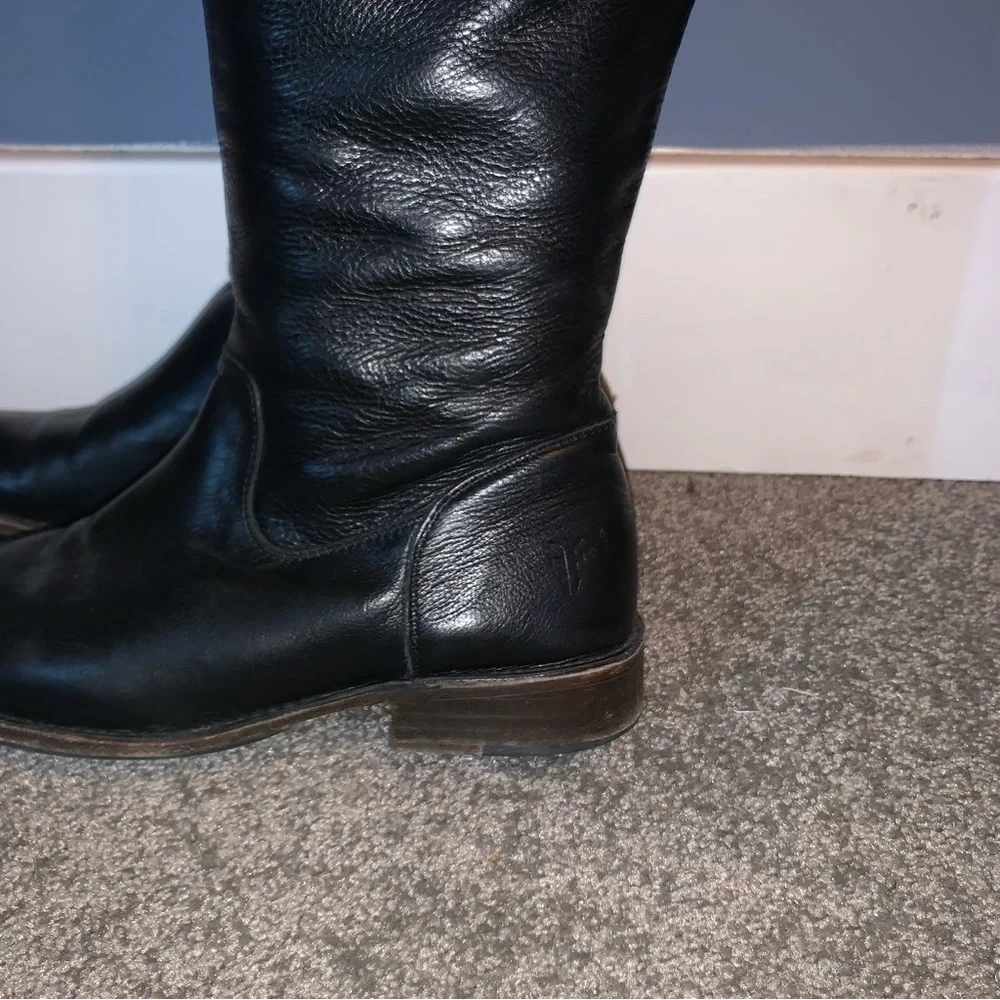 Frye Shirley Over The Knee Leather Boot Size 7